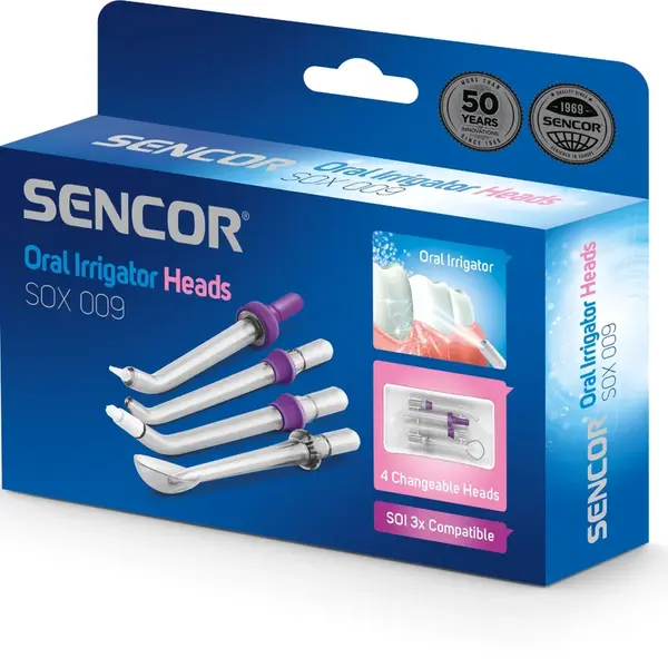 SENCOR SOX 009 náhradní nástavce pro SOI 33xx 4 tvary