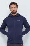 Sportovní mikina Montane Fury tmavomodrá barva, s kapucí