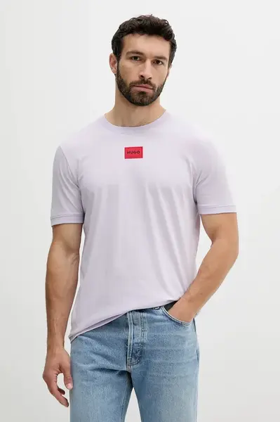 Bavlněné tričko HUGO Diragolino212