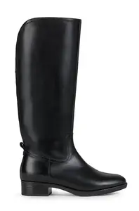 Kožené kozačky Geox D FELICITY