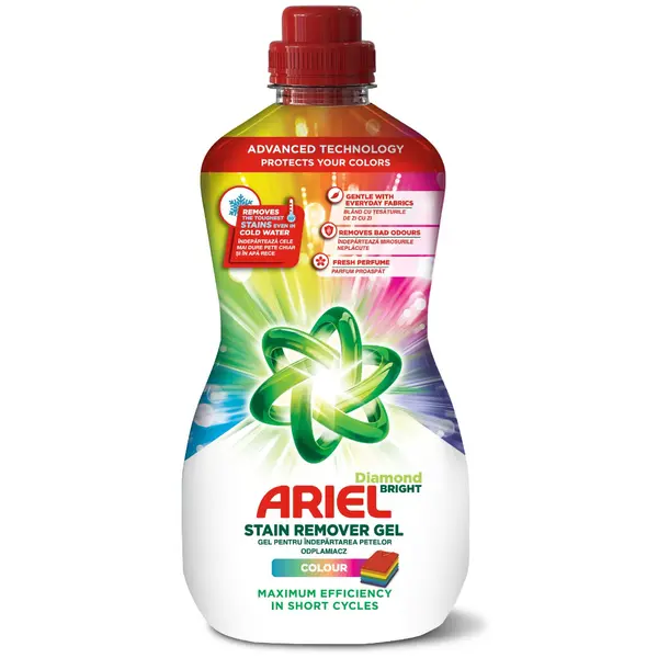 Ariel Odstraňovač skvrn na barevné prádlo gel 950 ml