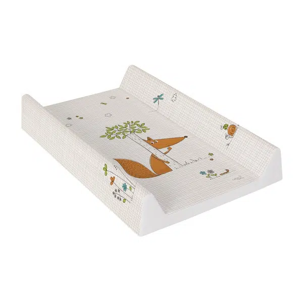 Ceba Podložka přebalovací 2-hranná s pevnou deskou (50x80) Comfort Liška écru
