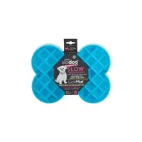 SloDog MINI protihltací miska, Barva: Modrá