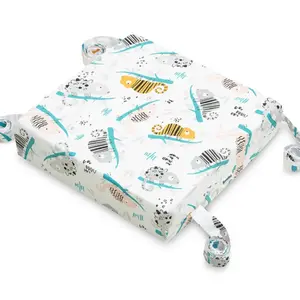 SENSILLO Dětský sedák na židli 32x32x8cm - chameleon