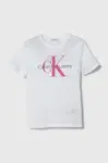 Calvin Klein Jeans Dětské bavlněné tričko Calvin Klein Jeans