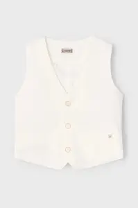 Dětská vesta s příměsí lnu Mayoral