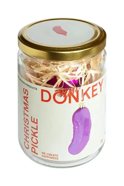 Ozdoba na vánoční stromeček Donkey Christmas Pickle