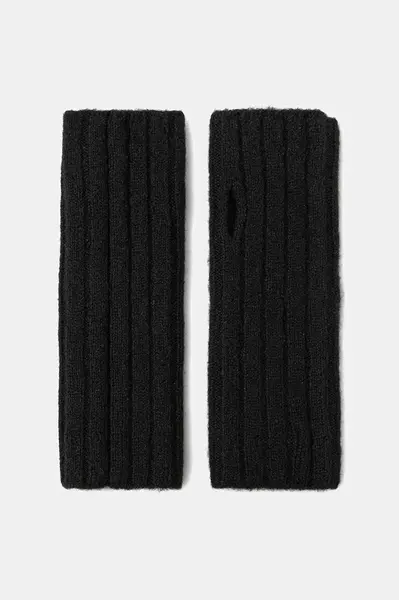 Rukavice bez prstů s příměsí vlny Medicine