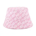 Dětský bavlněný klobouk Kenzo Kids růžová barva, K60884