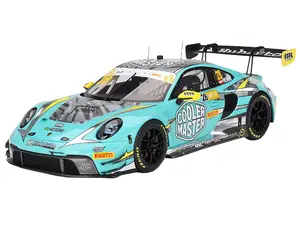 Porsche 911 GT3 R 28 Thomas Preining "HubAuto Racing" FIA GT World Cup "70th Macau Grand Prix" (2023) 1/18 Model Car by Top Speed