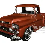 1958 GMC 100 Wideside Pickup Truck Brown Metallic "Timeless Legends" Series 1/24 Diecast Model Car by Motormax