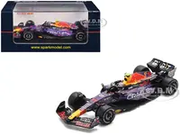 Red Bull Racing RB19 11 Sergio Perez "Oracle" 3rd Place Formula One F1 "Las Vegas GP" (2023) 1/64 Diecast Model Car by Spark