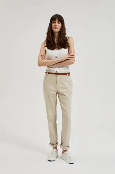Marisse Women's Trousers L-Sp-4311 L.Beige