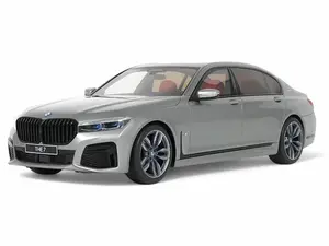2020 BMW M7601 V12 Silver Metallic 1/18 Model Car by GT Spirit