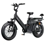 TESWAY X5 Pro Electric Bike 1000W 48V 60Ah Black