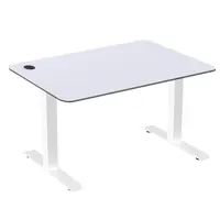 ACGAM JSZ-3 Height-Adjustable Standing Desk Frame White + White Desktop