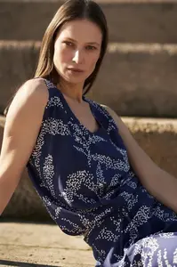 Dámská halenka MOODO - tmavě modrá