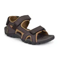 LOAP WORTES Pánské sandály, hnědá, velikost