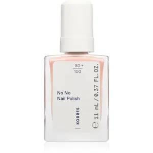 Korres No No Nail Polish ošetrujúci lak na nechty odtieň 20 Peach Blush 11 ml
