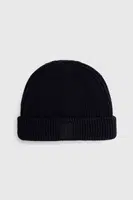 Čepice s příměsí kašmíru Neil Barett FISHERMAN BEANIE tmavomodrá barva, PBCP335.V9505.466