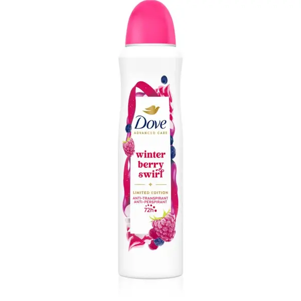 Dove Advanced Care Winter Berry deodorant sprej limitovaná edice 150 ml