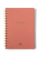 Poznámkový blok Designworks Ink Terracotta Crest