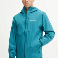 Outdoorová bunda Columbia Ampli-Dry II zelená barva, 2071061