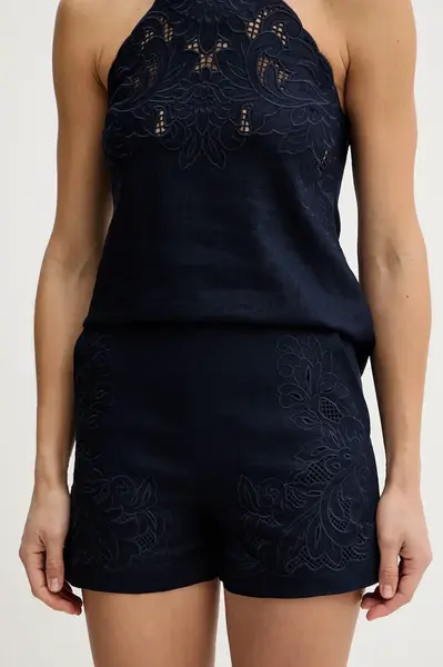 Šortky s přídavkem lnu Twinset