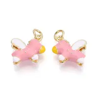 Brass Enamel Pendants