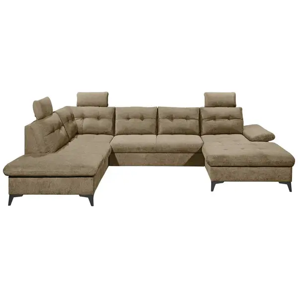 MID.YOU SEDACÍ SOUPRAVA, textil, pískové barvy