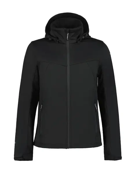 ICEPEAK Outdoorová bunda 'Biggs'  čierna