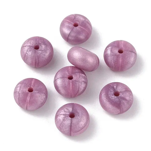 Rondelle Food Grade Eco-Friendly Silicone Beads