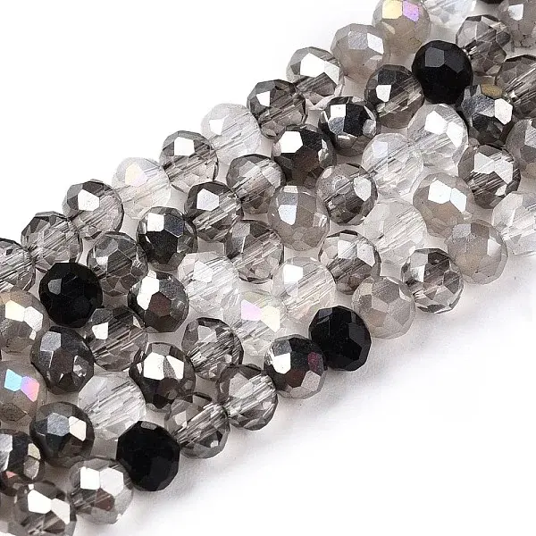 Electroplate Glass Beads Strands