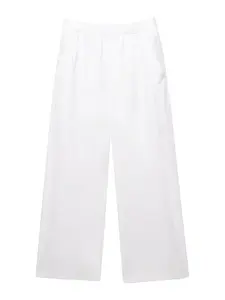 Pull&Bear Nohavice  biela