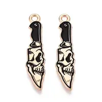 Halloween Theme Alloy and Enamel Pendants