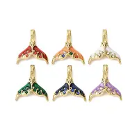 304 Stainless Steel Enamel Pendants
