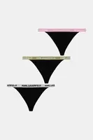 Brazílske nohavičky Karl Lagerfeld 3-pak