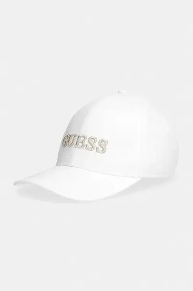 Bavlněná baseballová čepice Guess