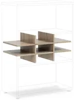 LENZA Vložka do skříní  Express Office 76,7x37,8x32,9 cm