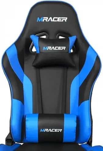 MERCURY Opěrák pro MRACER modrý - koženka