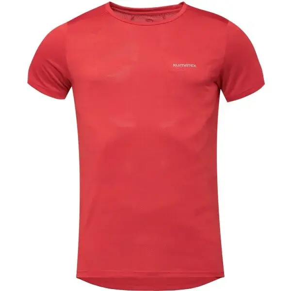 Klimatex BAIKAL Pánské funkční triko, červená, velikost