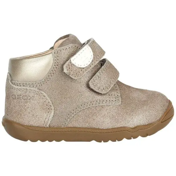 Geox B MACCHIA Dievčenská voľnočasová obuv, sivá, veľkosť