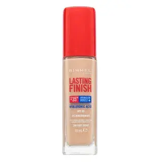 Rimmel London Lasting Finish 35HR SPF20 Full Coverage Lightweight Foundation dlouhotrvající make-up pro sjednocení barevného tónu pleti 200 30 ml
