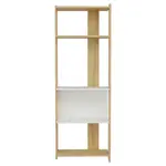 MID.YOU REGÁL, barvy dubu, 58,6/165/26,8 cm