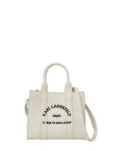 Karl Lagerfeld Kabelka 'Rue St-Guillaume'  biela
