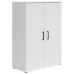 Carryhome KOMODA, bílá, 80/115/40 cm