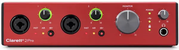 Focusrite Clarett+ 2Pre (rozbalené)