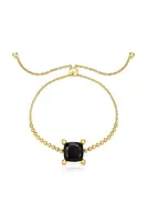 Pozlacený stříbrný náramek Tous Color Black 1004235300