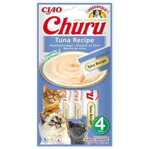 Pochoutka Churu tuňák 4x14g