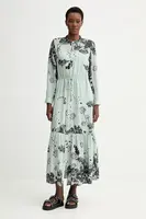 Šaty s příměsí hedvábí MUNTHE BERNADETTE